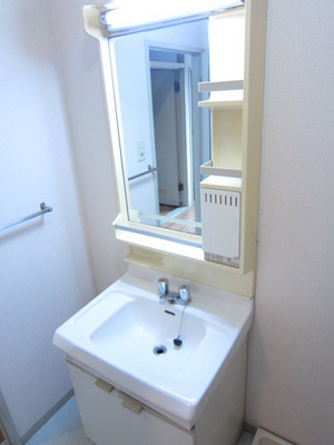 Washroom. It can be stored small