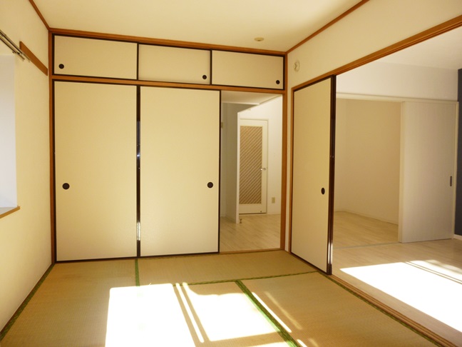 Other room space. Japanese-style room with plenty of storage with the upper closet