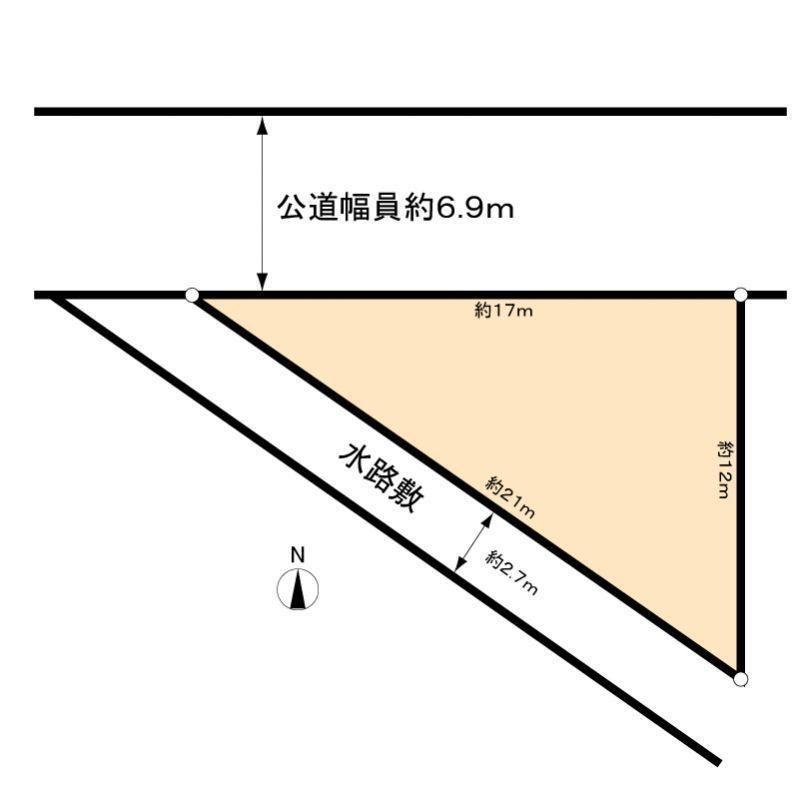 Compartment figure. Land price 26,800,000 yen, Land area 112.39 sq m