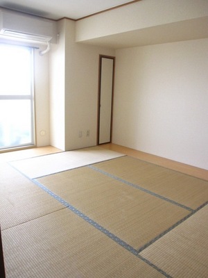 Living and room. There is air conditioning in the Japanese-style room