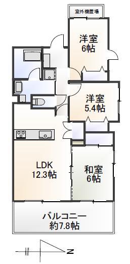 Floor plan. 3LDK, Price 29,800,000 yen, Occupied area 67.96 sq m , If the balcony area 12.92 sq m drawings and the present situation is different takes precedence the current state