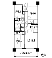 Floor: 3LDK + WIC + N, the occupied area: 72.67 sq m, Price: TBD