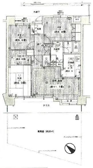 Floor plan. 3LDK, Price 29,900,000 yen, Occupied area 72.66 sq m