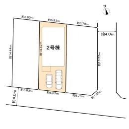 Compartment figure. 29,800,000 yen, 3LDK + S (storeroom), Land area 83.69 sq m , Building area 101.43 sq m