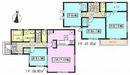 Floor plan. (Building 2), Price 32,800,000 yen, 4LDK, Land area 101.31 sq m , Building area 98.12 sq m