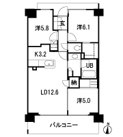 Floor: 3LDK + N + WIC, the occupied area: 71.59 sq m, Price: TBD