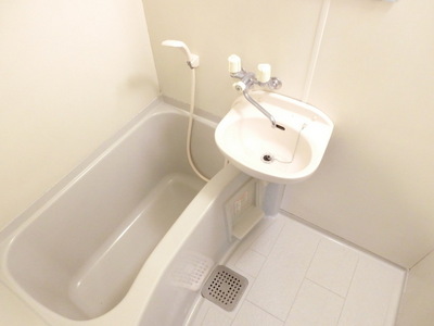 Bath. It is comfortable on a rainy day! It is with a bathroom dryer