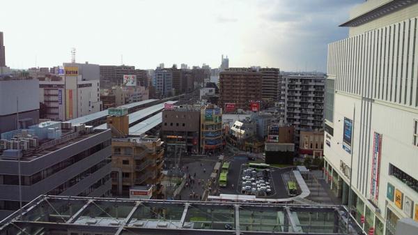 Streets around. 220m from the shared hallway until overlooking the Urawa Station