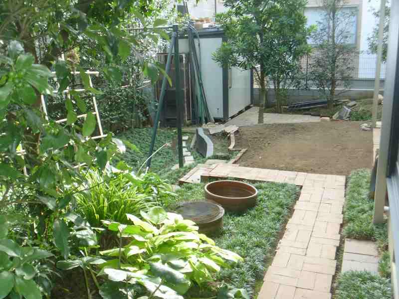 Garden.  ◆ Nantei. Guests can enjoy a gardening site (September 2013) Shooting