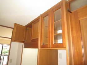 Kitchen. It comes with a cupboard. 