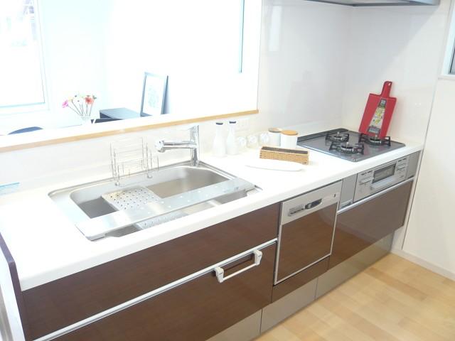 Kitchen. Counter kitchen classy. With dishwasher ・ Water purifier with a, Wife is Easy Kitchen. 