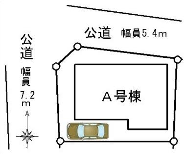 Compartment figure. 56,800,000 yen, 4LDK, Land area 107.27 sq m , Building area 95.22 sq m