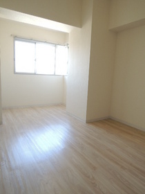 Living and room. Room of white flooring