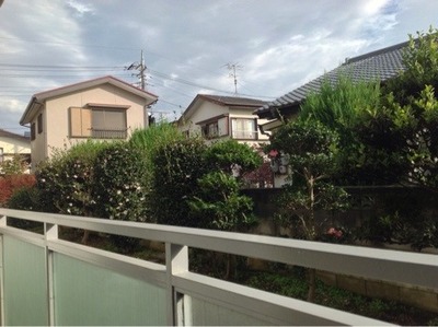 View. Landscape from the first floor veranda