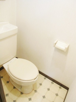 Toilet. It is the restroom