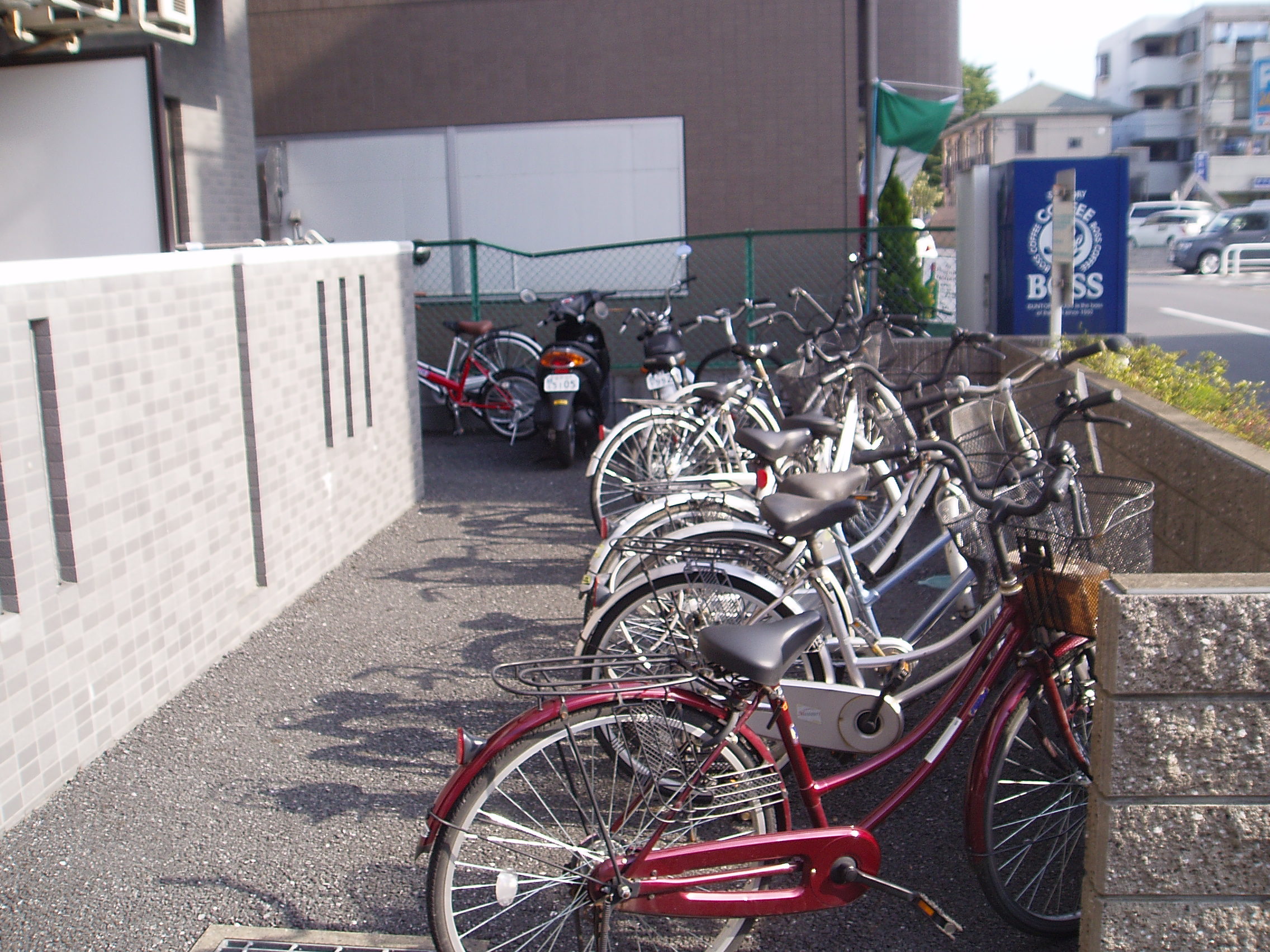 Other common areas. Bicycle-parking space