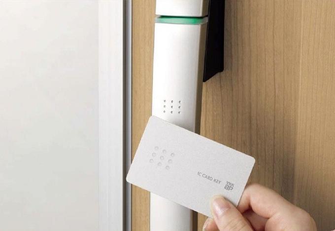 Security equipment. To all of the home, Standard equipped with IC card key! Not only convenient, Also crime prevention effect