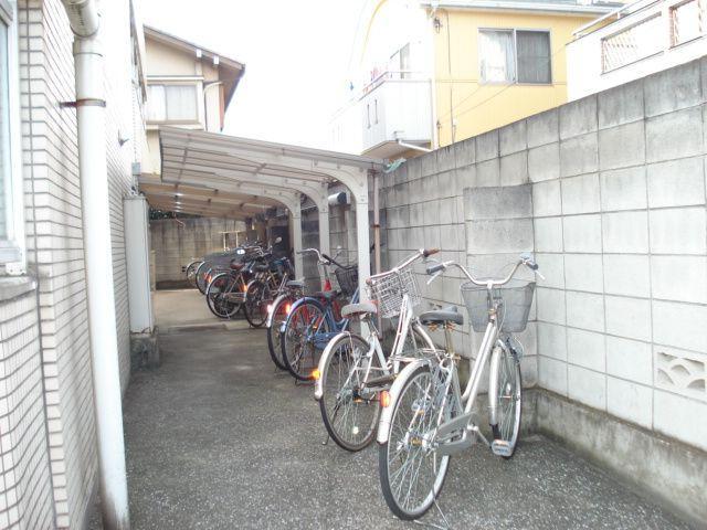 Other common areas. Bicycle-parking space