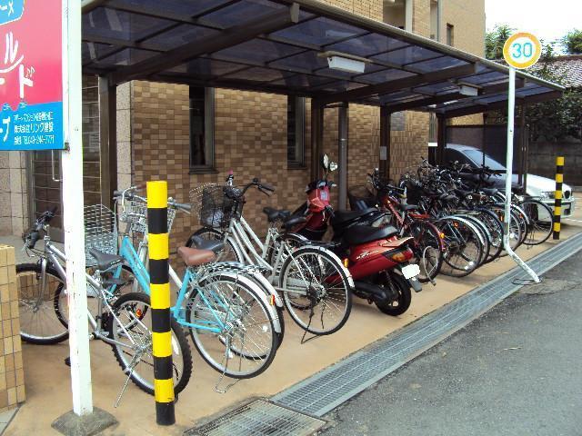 Other common areas. Place for storing bicycles