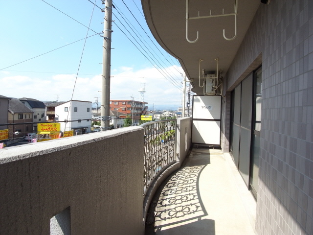 Balcony. Facing south