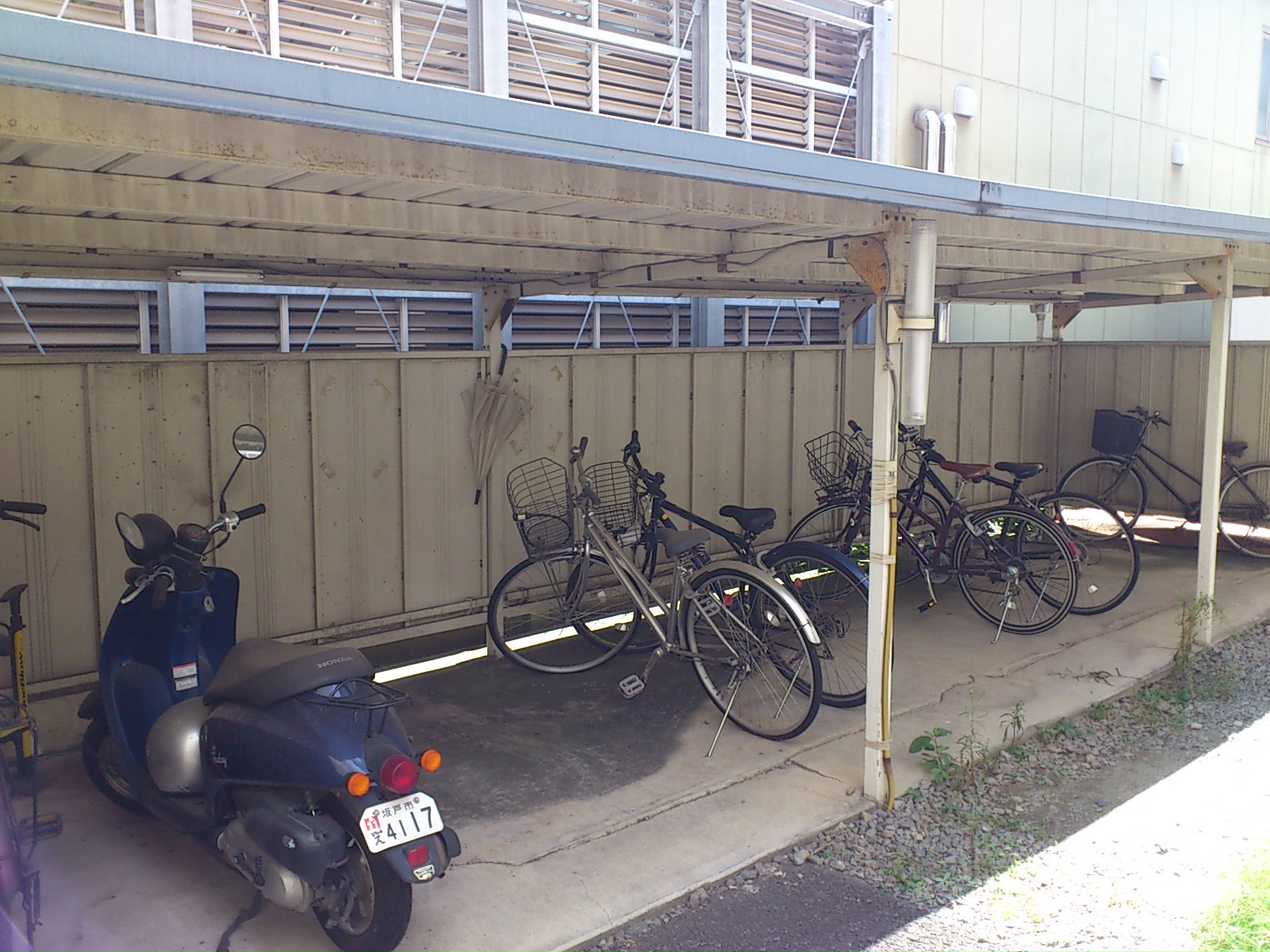 Other common areas. Bicycle-parking space