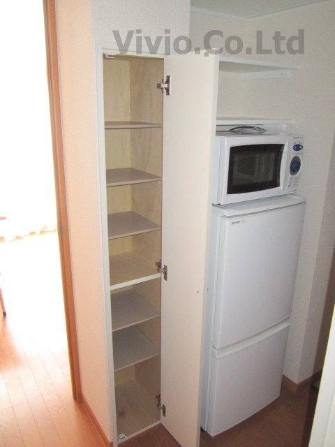 Other room space. Cupboard storage and, microwave ・ We fridge. 