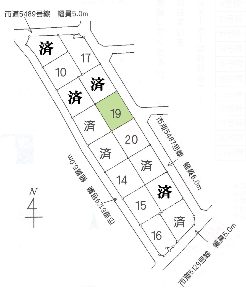 Compartment figure. Land price 12.5 million yen, Land area 333.97 sq m