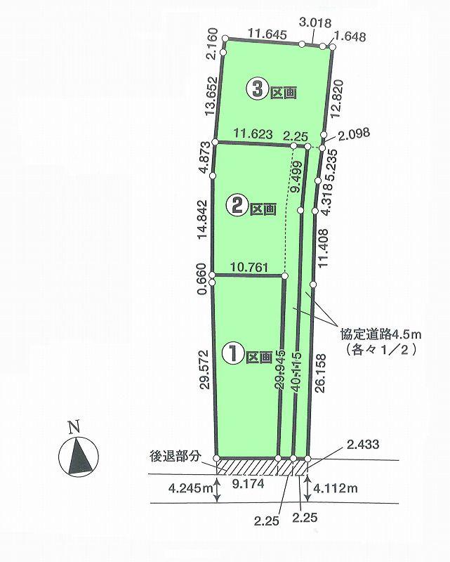Compartment figure. Land price 10.3 million yen, Land area 331.69 sq m