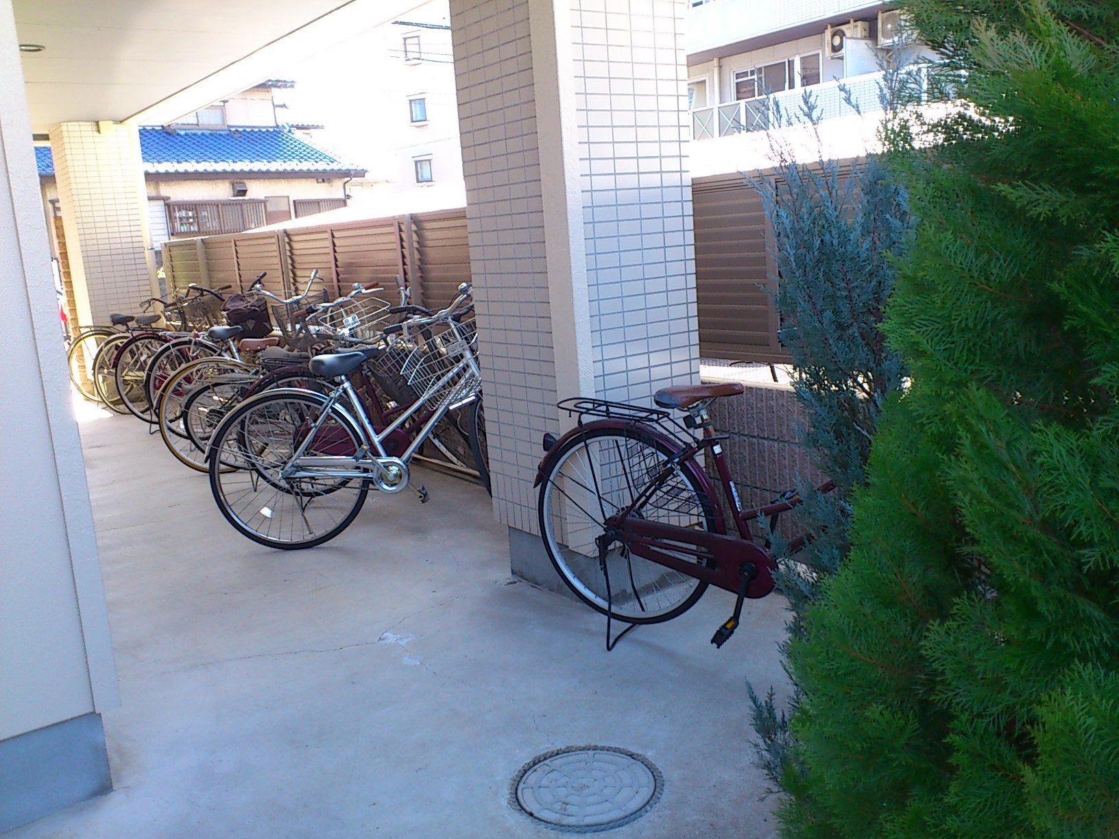 Other common areas. Bicycle-parking space