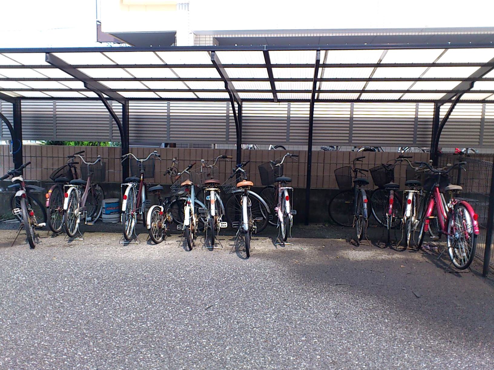 Other common areas. Bicycle-parking space