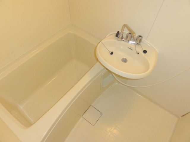 Bath. Spacious bathtub.