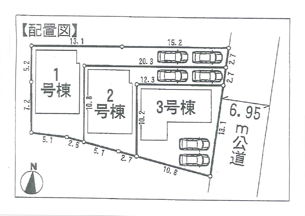 Compartment figure. 15,990,000 yen, 4LDK, Land area 124.31 sq m , Building area 103.5 sq m