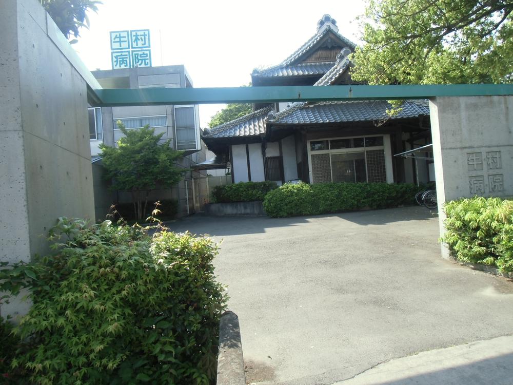 Hospital. Ushimura to the hospital 1469m