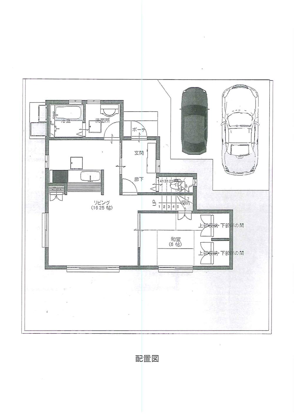 Compartment figure. 27,800,000 yen, 4LDK, Land area 156.73 sq m , Building area 106.82 sq m layout