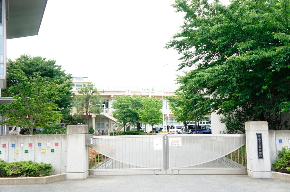 Junior high school. Sayama Tatsunishi until junior high school 555m