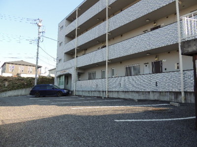 Parking lot. Paved parking