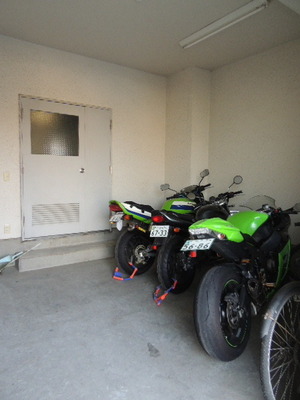 Other common areas. Bike shelter