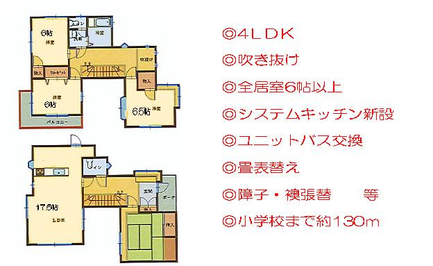 Floor plan. 22,800,000 yen, 4LDK, Land area 146.73 sq m , Building area 115.11 sq m Questions, Please feel free to contact us the direction of preview hope.