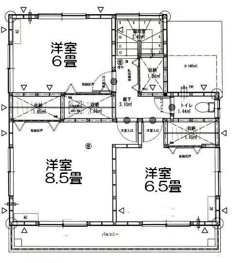 Floor plan. 24,800,000 yen, 4LDK, Land area 172.42 sq m , Building area 105.15 sq m 2 floor