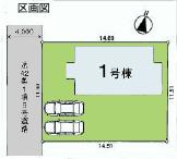 Compartment figure. 38,800,000 yen, 4LDK, Land area 166.82 sq m , Building area 99.36 sq m
