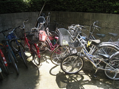 Other common areas. Bicycle-parking space