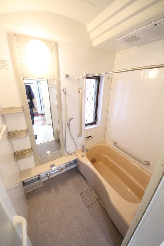 Bathroom. Bathroom with a bathroom dryer.