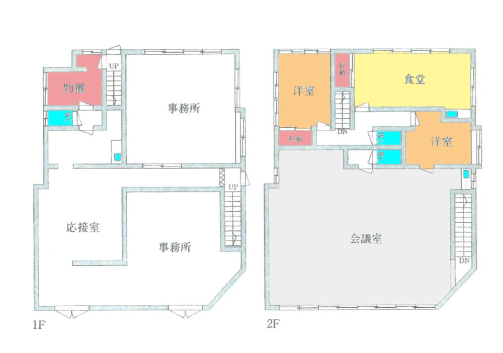 Building plan example (floor plan). Furuya building floor plan: Building area 193.55 sq m , 1967 December Built