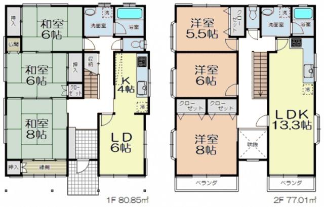 The entire compartment Figure. Floor plan