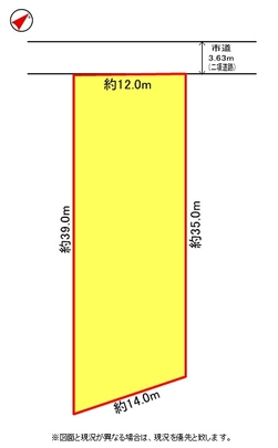 Compartment figure. Topographic map