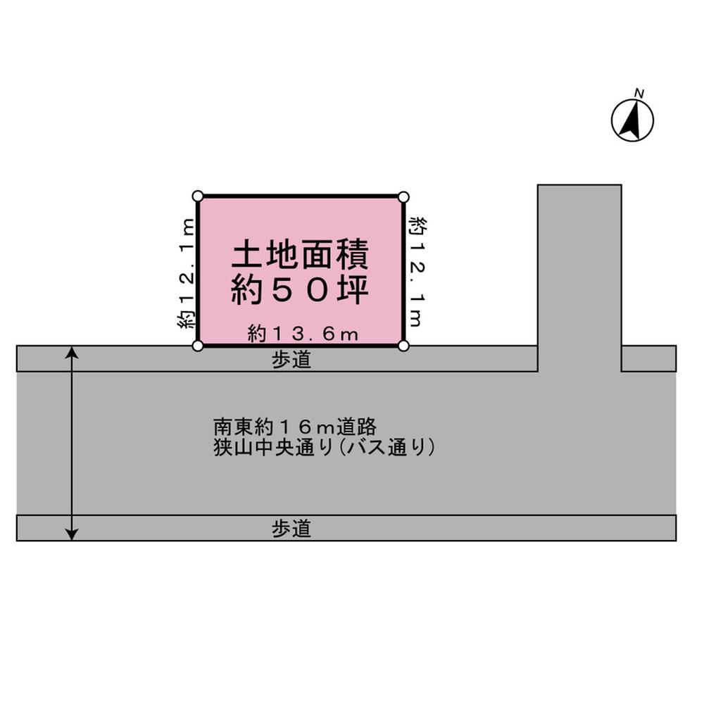 Compartment figure. Land price 32,500,000 yen, Land area 165.29 sq m