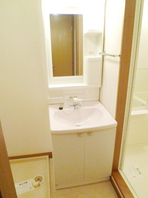 Washroom. Independent wash basin