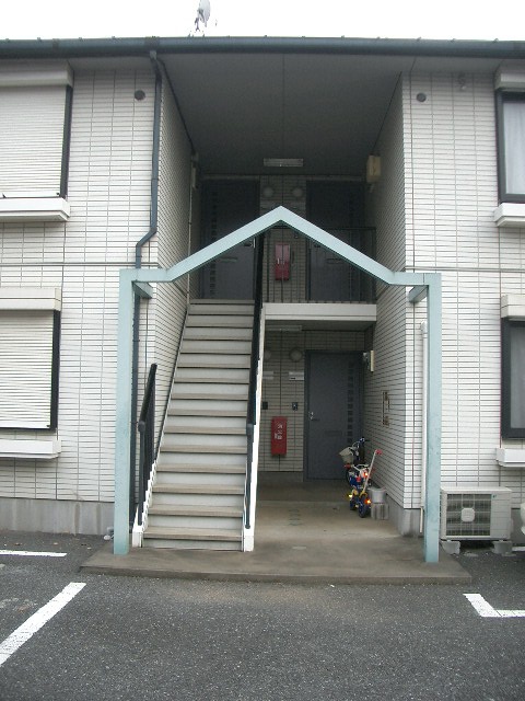 Entrance. Staircase type in the popular
