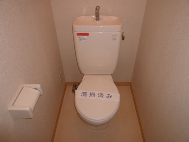 Toilet. It is a photograph of another room