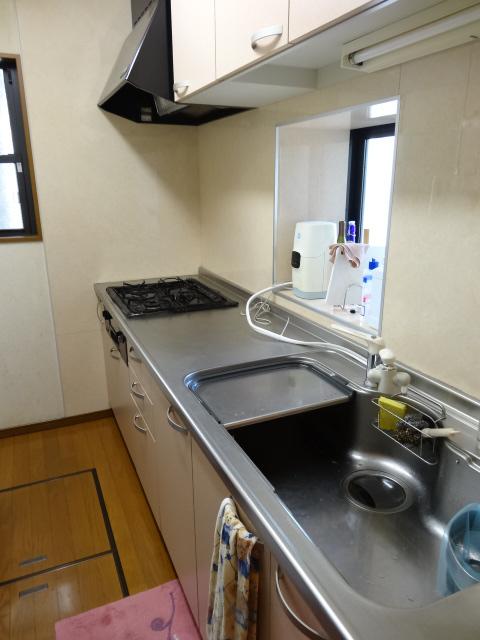 Kitchen. Wealth is housed with underfloor storage